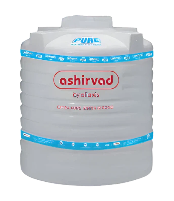 Ashirvad 3 Layer Overhead Tank, White