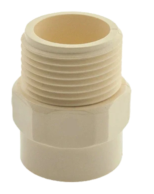 Ashirvad Flowguard Plus CPVC Male Adapter Plastic Threaded - MAPT